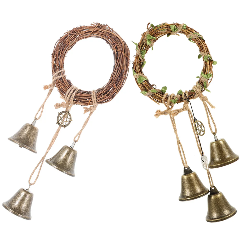 

2Pcs Yard Hanging Wind Chime Wind Bell Hanging Ornament