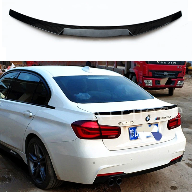

Carbon fiber spoiler for BMW Three Series 2012-2019 The 3 F30 F35 M4 style carbon fiber spoiler