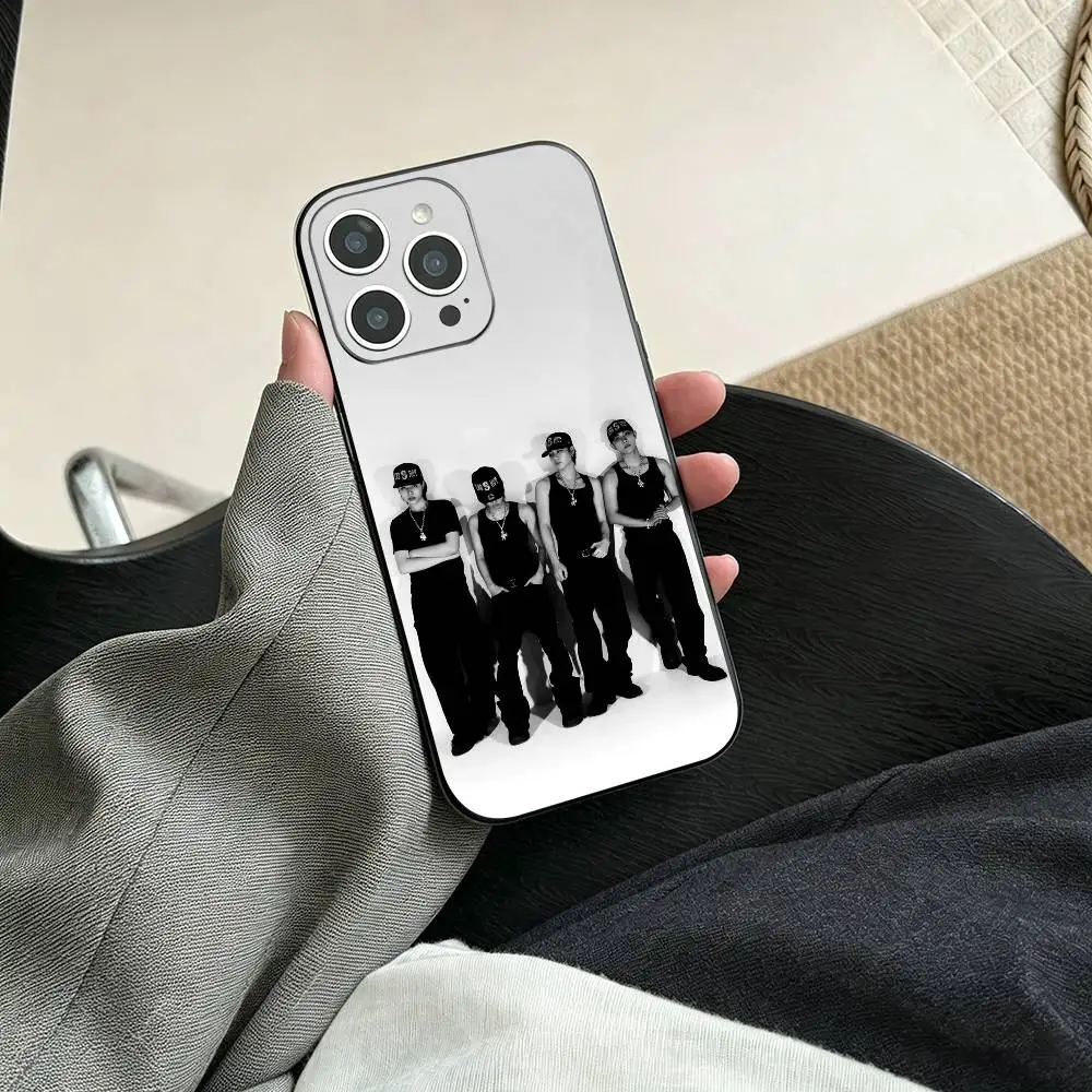 Фото Чехол для телефона LNGSHOT Hip-hop для iPhone 17, 16, 15, 14, 13, 12, 11 Plus, Pro Max и других моделей, мягкий черный чехол №5