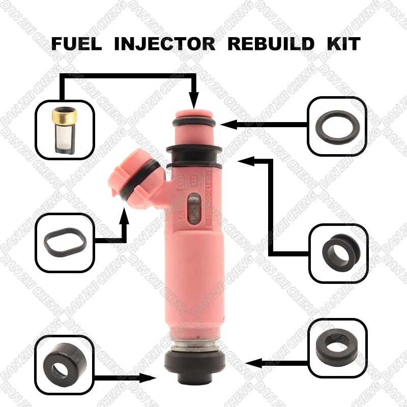 

Fuel Injectors Seals O-Ring Repair Filters for Mitsubishi Pajero Sport 6G72 3.0 V6 V73 195500-4140 MR507376