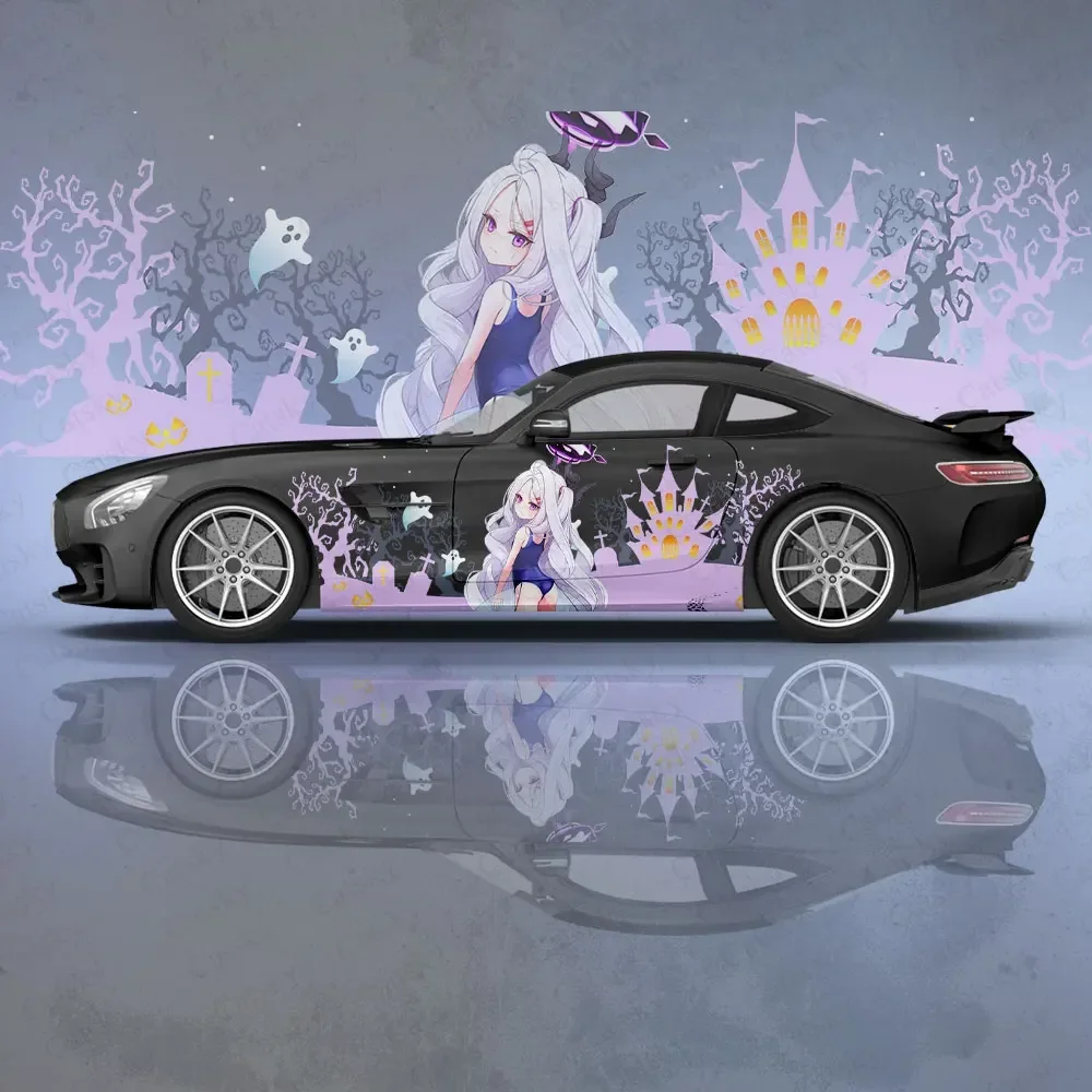 Аниме наклейки для кузова автомобиля soruan Hina виниловые Itasha наклейка боковой