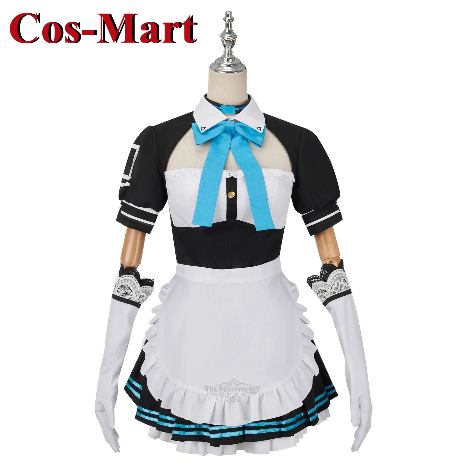 Cos-Mart Game Blue Archive MomoTalk Косплей Костюм Великолепная повседневная одежда Униформа