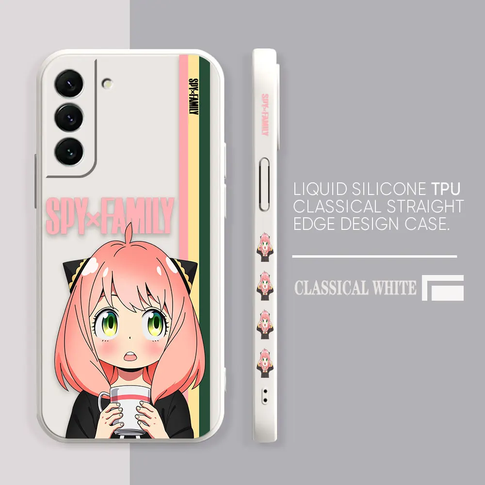 Case For Samsung Galaxy S23 S22 S21 S20 FE S11 S11E S10 S10E S30 Ultra Plus 4G 5G Case Fundas Cqoues Shell Capa SPY Family ANYA