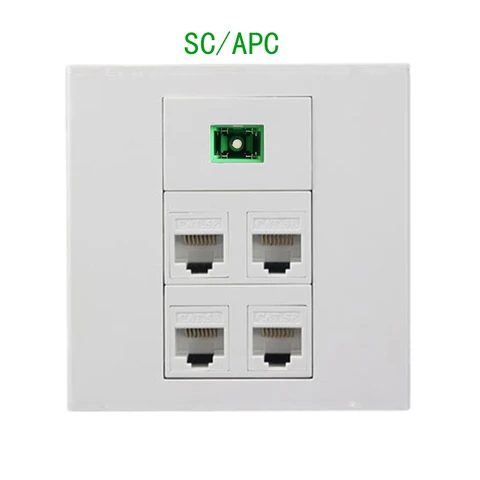 Настенная панель UKITSON SC+CAT5E RJ45x2 белый