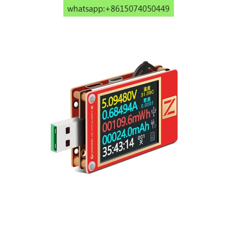 Прибор для обмана напряжения ChargerLAB POWER-Z USB PD KT002 сетевой тестер зарядки