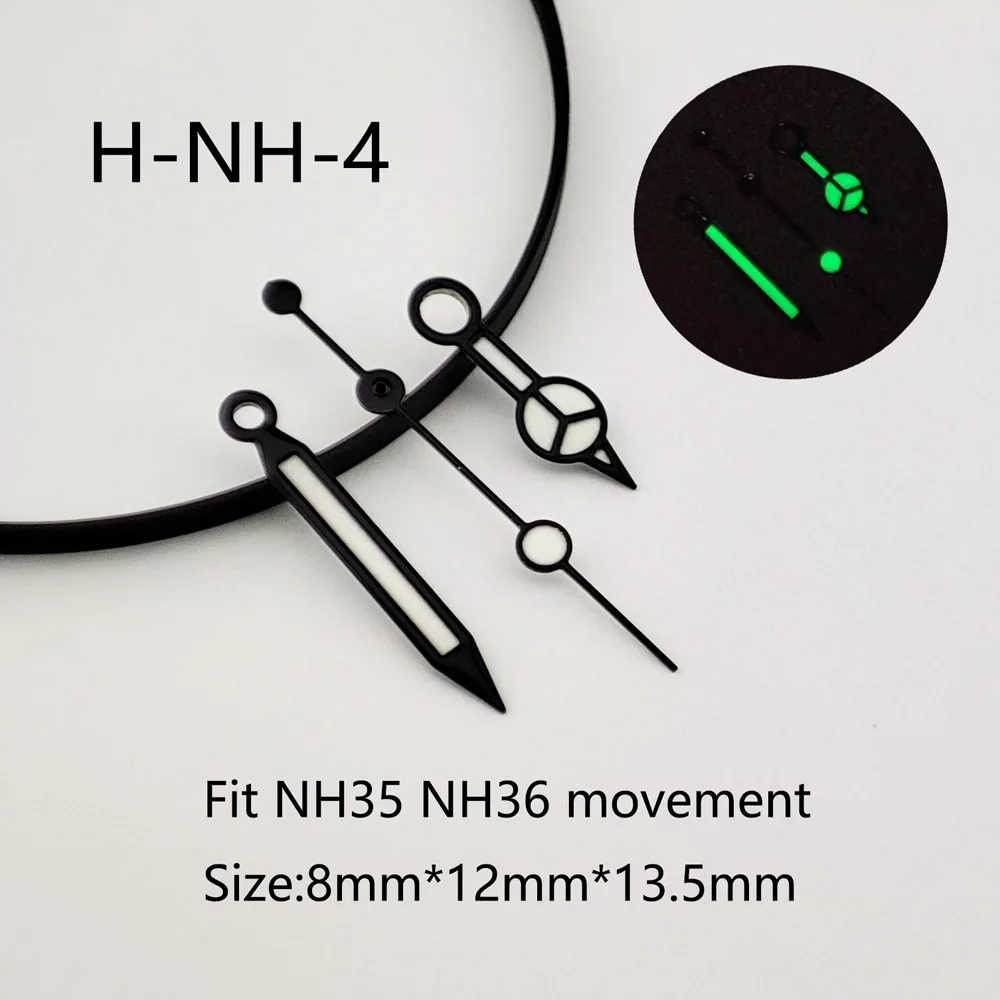 NH35 hands NH35 Watch CASE hands NH36 hands pointer NH35 watch parts skx007 hands nh35 dial luminous hands nh35 movement hands