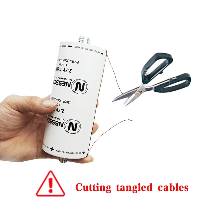 Сверхширокий конденсаторный двигатель 2 7 В 3000F