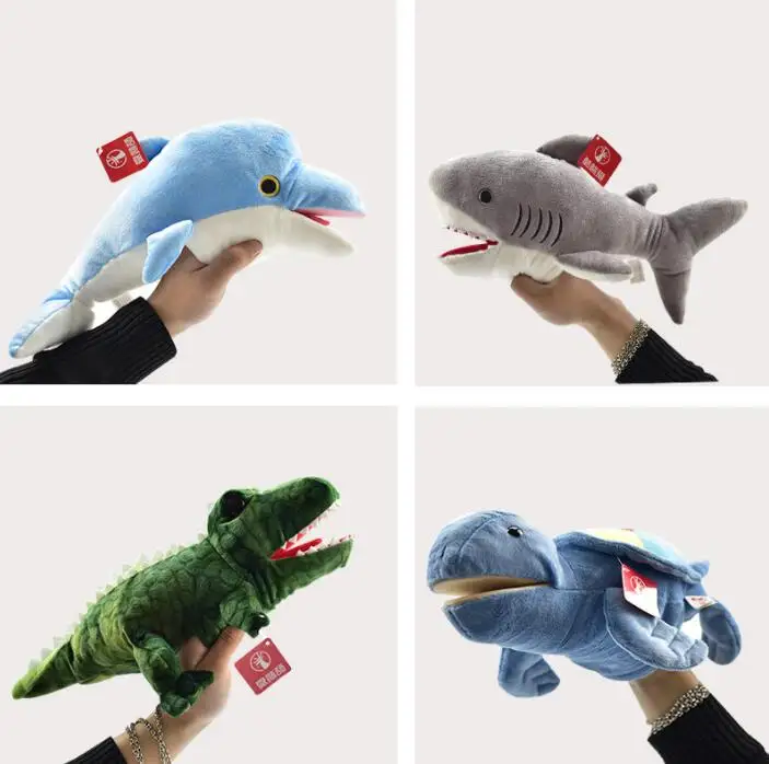 

hand puppet dolphin fishing Dolphin Octopus Whale Shark Sealion Lobster Seahorse Sea Turtle Zebra Fish