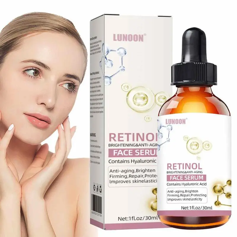 

Retinol Vitamin C Oil For Face Anti-Aging Shrink Pore Whitening Moisturizing Remove Wrinkles Fine Lines Tightening Skin Care