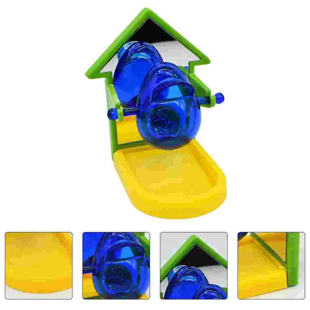 

Parrot Bird Feederfeeding Box Cage Toy Foraging Cups Trough Traininghanging Container Supply Parrots Forage Chicken Pet Water