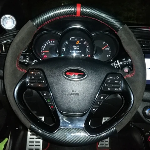 Оплетка на руль Kia Ceed JD