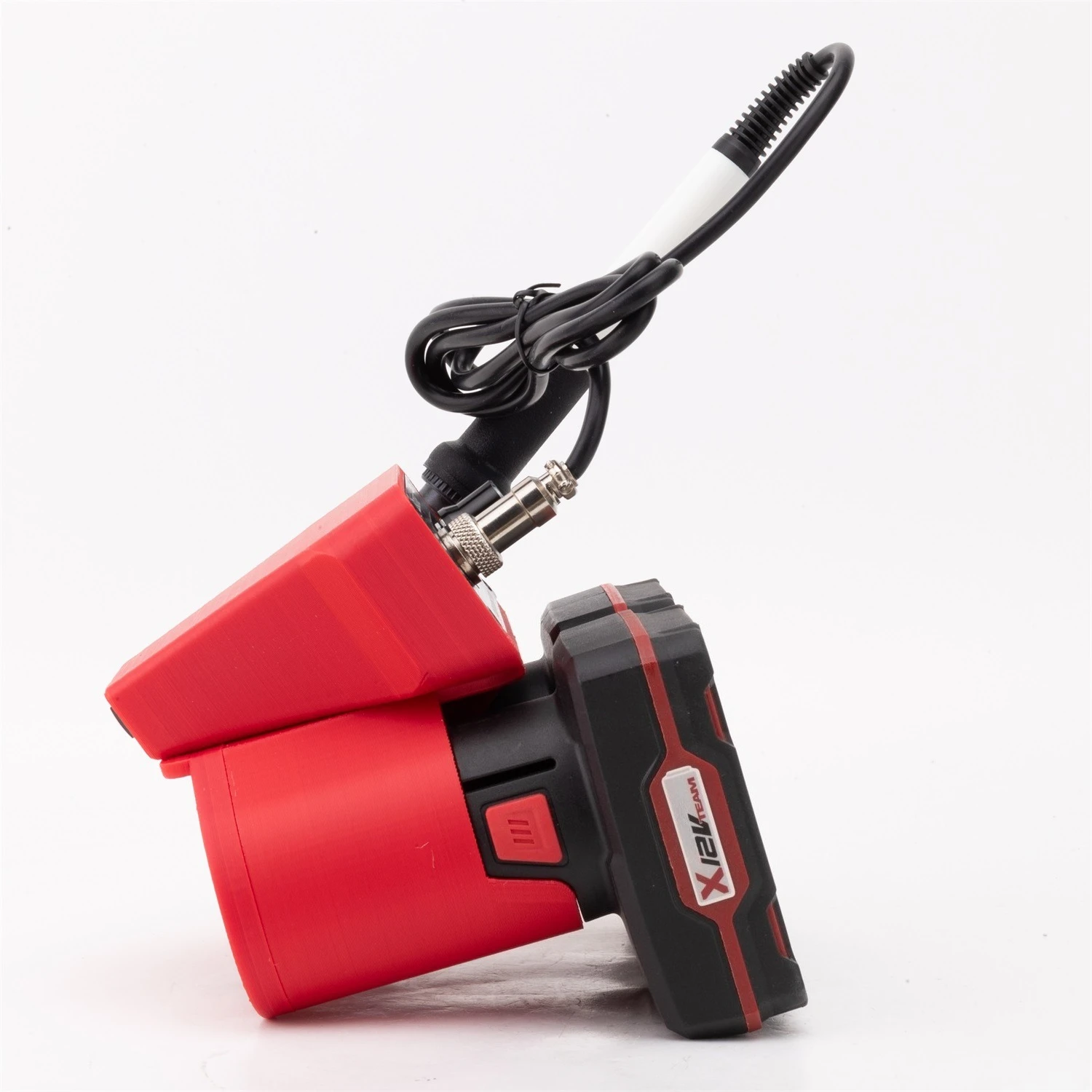 Фото Быстронагревающаяся паяльная станция T12 OLED для паяльника Lidl Parkside X12V, электрическая паяльная станция для ремонта своими руками №4