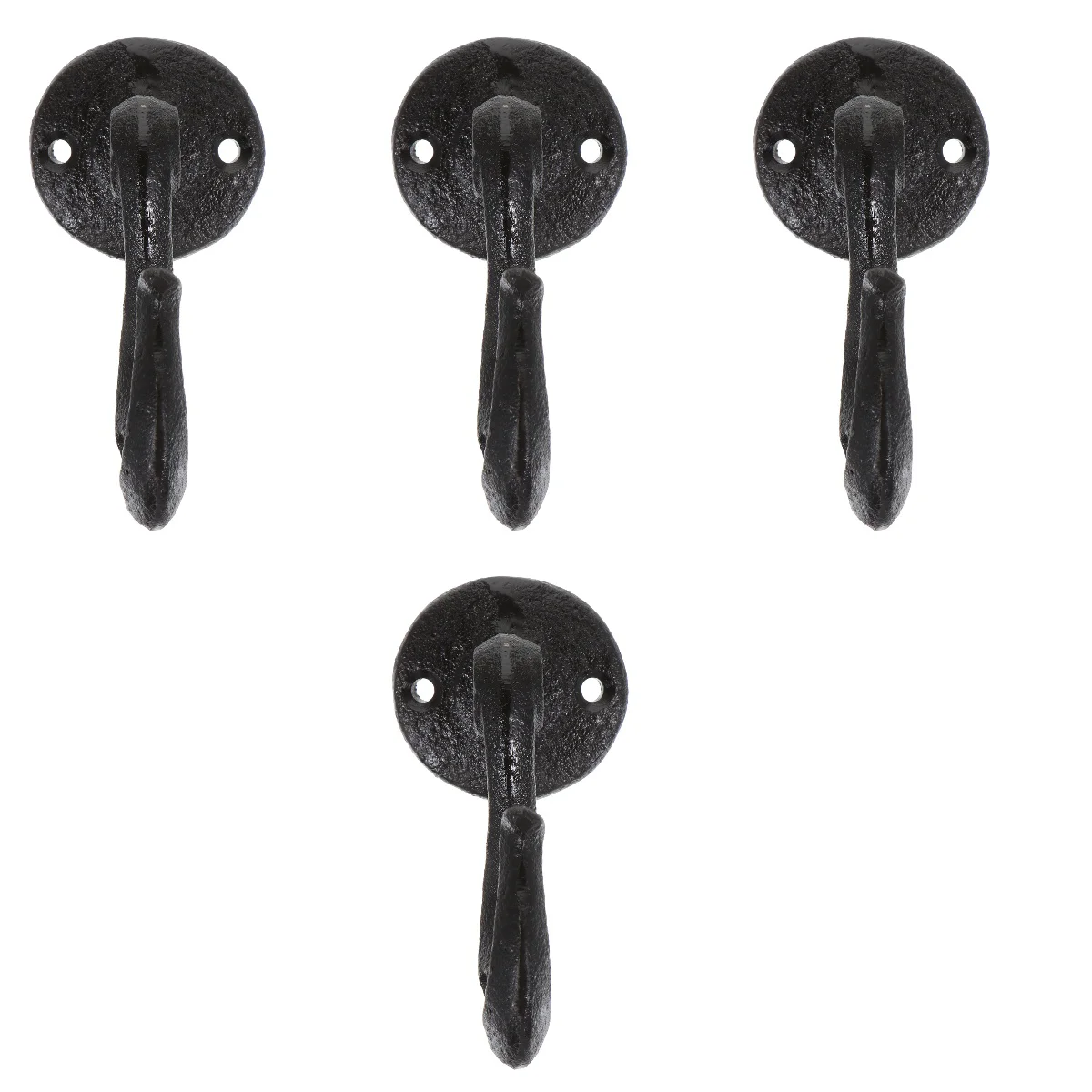 

4 шт., настенные крючки для штор из кованого железа