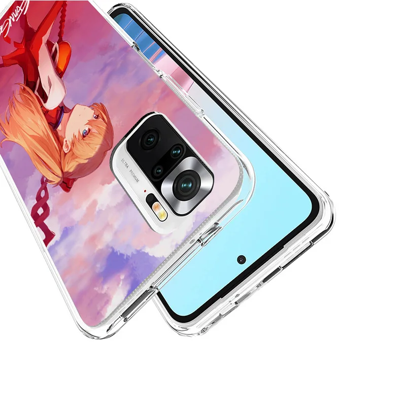 Чехол для телефона Аниме EVA Asuka Xiaomi Redmi 12 12C 10 10C 10A 9 9A 9C 9T 8 8A 7 7A 6 Pro 6A K70 K60 K40 K20 S2 Print Cover