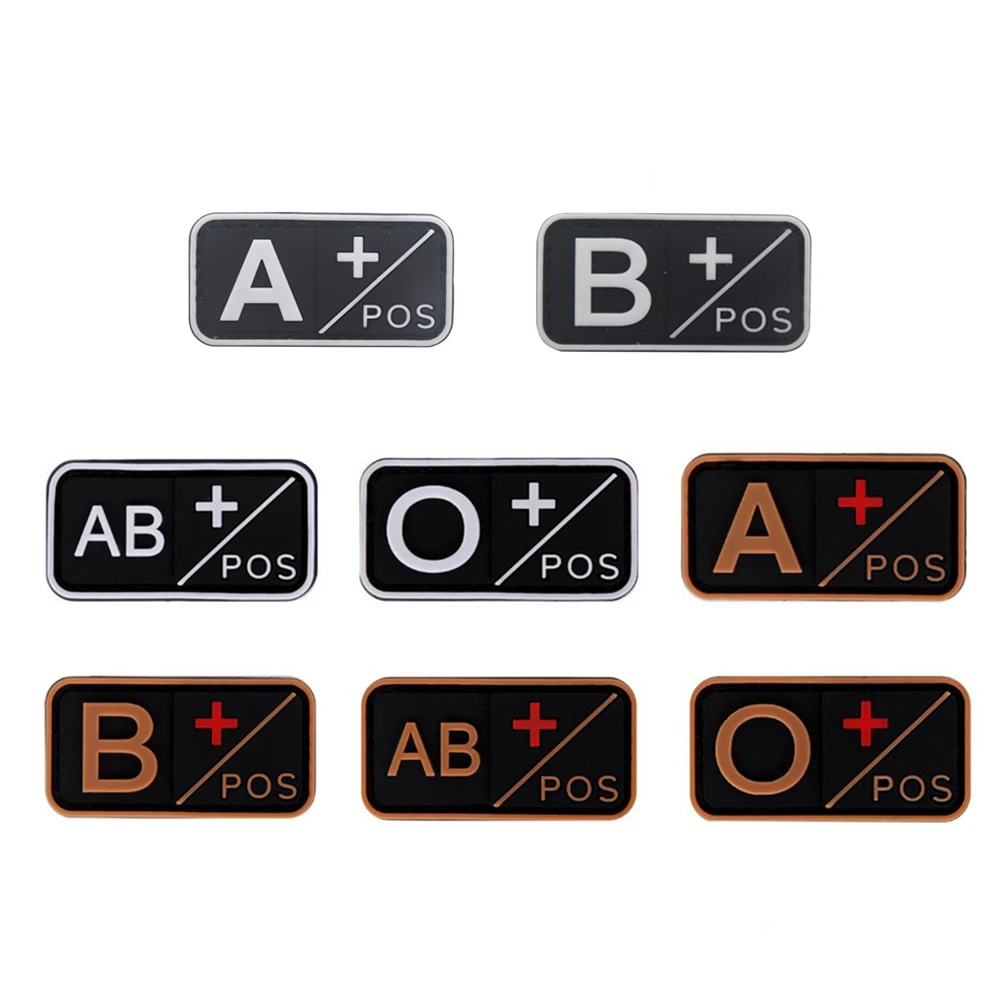 

Нашивки с вышивкой положительного типа крови, повязка на руку для одежды, кепки, сумки, рюкзака, ПВХ медали, значки, декоративные наклейки «с...