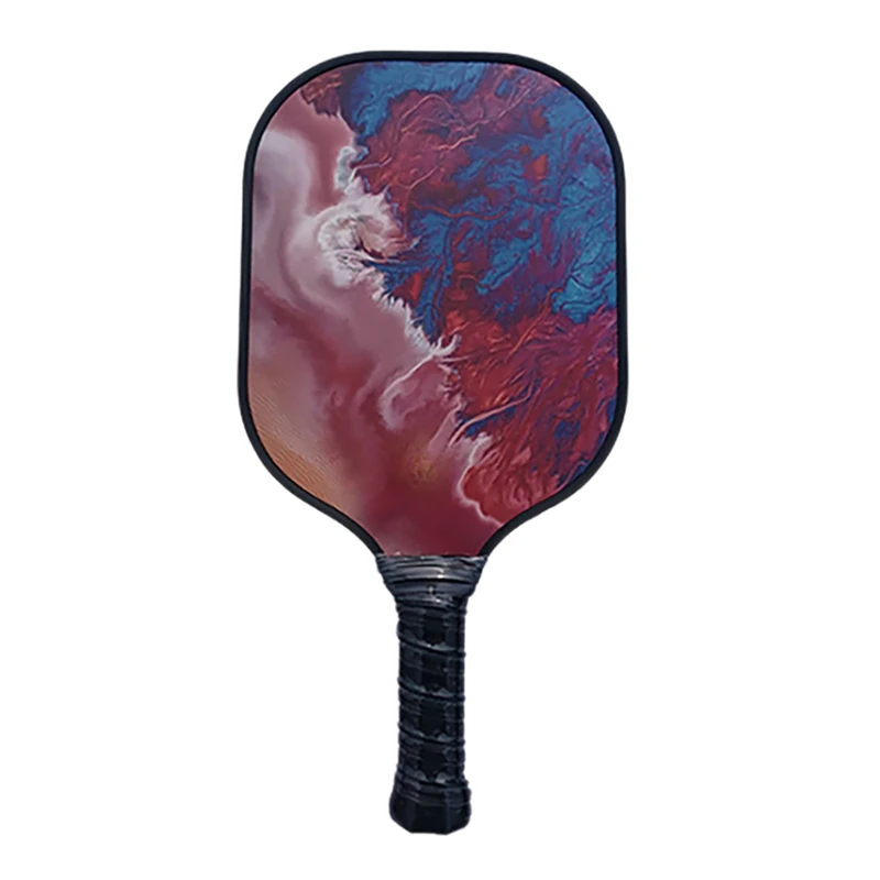 

Pickleball Paddle Colorful Fiberglass Racquet Honeycomb Pickleball Paddle Polymer Composite Pickleball Paddle