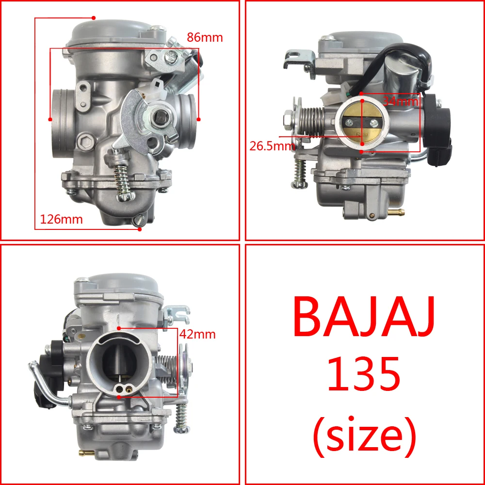 

Новая модель Мотоцикла Bajaj для Pulsar135 Rouser135 baпротеи135 135cc