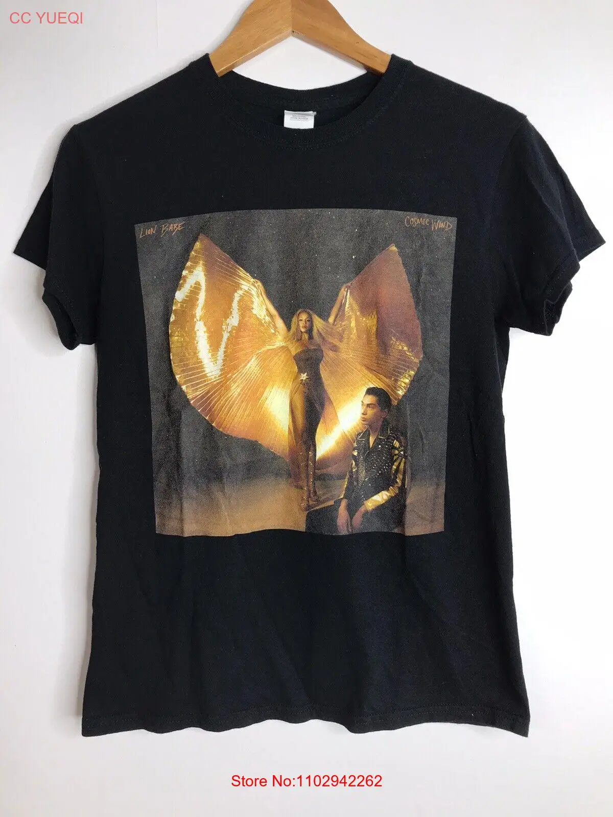 Футболка с изображением Льва малыша космоса ветра для взрослых