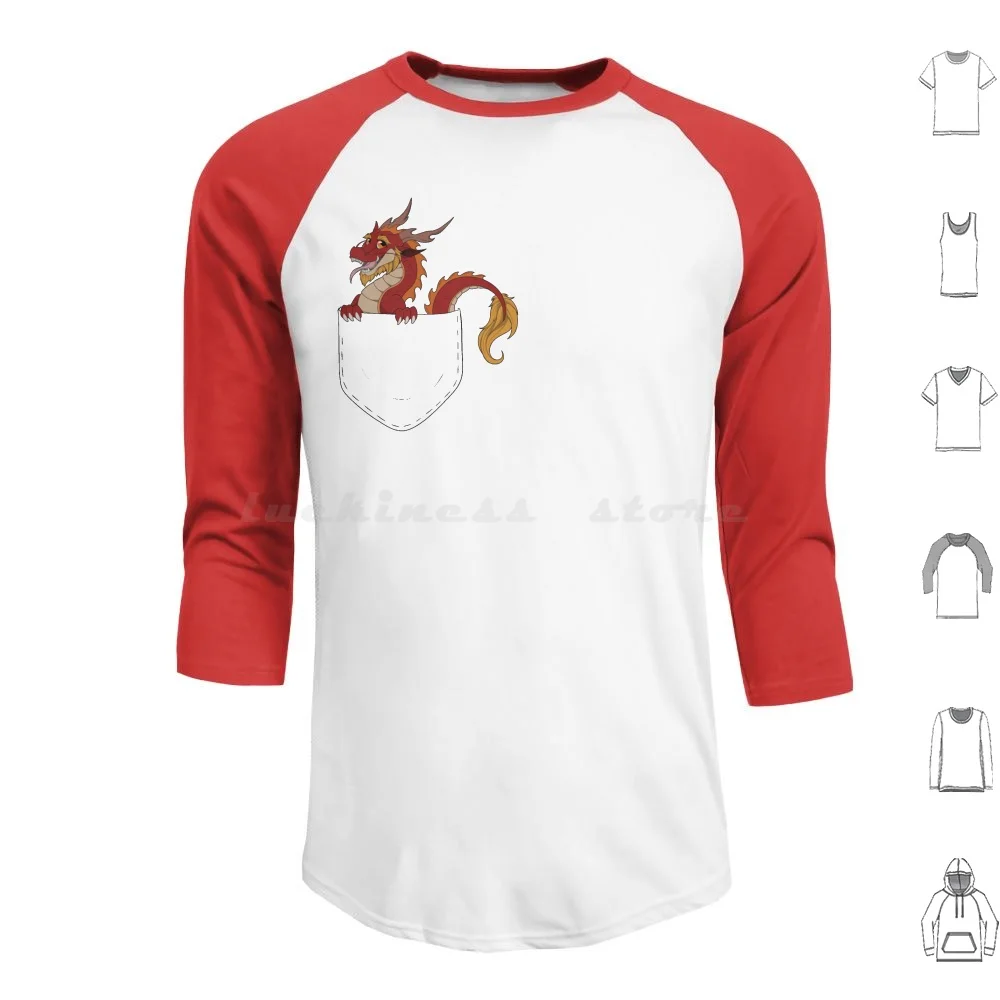 

Pocket Dragon Hoodies Long Sleeve Dragon Pocket Chest Drake Noodle Cute Japanese Japanesedragon Long Pocketdragon Pet