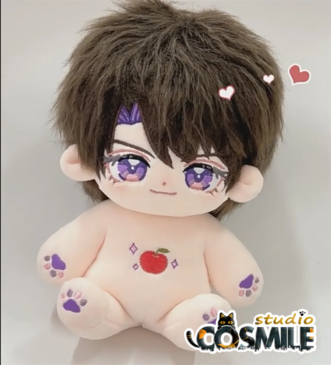 Любовь и Deepspace 러브 앤 plaisir스페이스 Xia Yizhou Caleb マadieル 하우주 Stuffed Plushie Plush 20cm Doll Body Skeleton Toy Gift