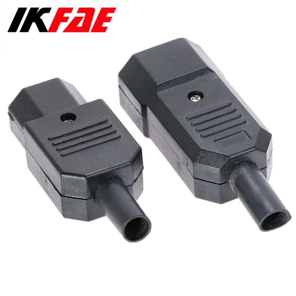 IKFAE IEC320 250 В/10 А C14 C13 электрическая розетка переменного тока 3 розетки мужской