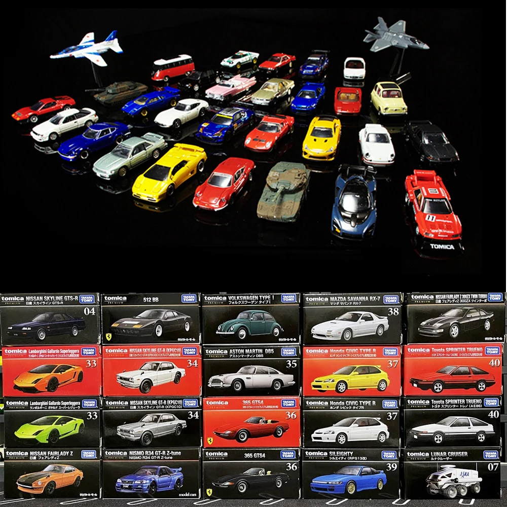 

Takara Tomy tomica Premium 1:62 TP scale Car Model Nissan Ferrari Porsche Toyota Honda kids Room Decor funny toys for boys girls