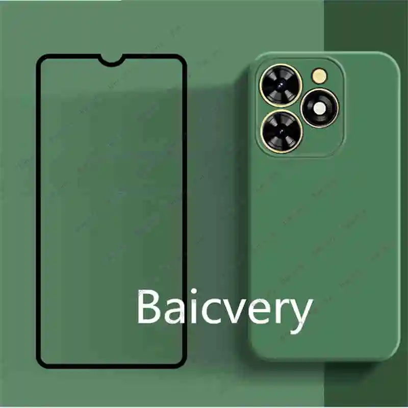 Задний бампер для Itel A70 противоударный силиконовый красочный чехол Мягкий ТПУ