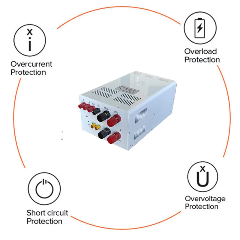 Регулируемый импульсный источник питания CHUX 6000 Вт 12 В 24 60 72 80 90 100 120 250 350