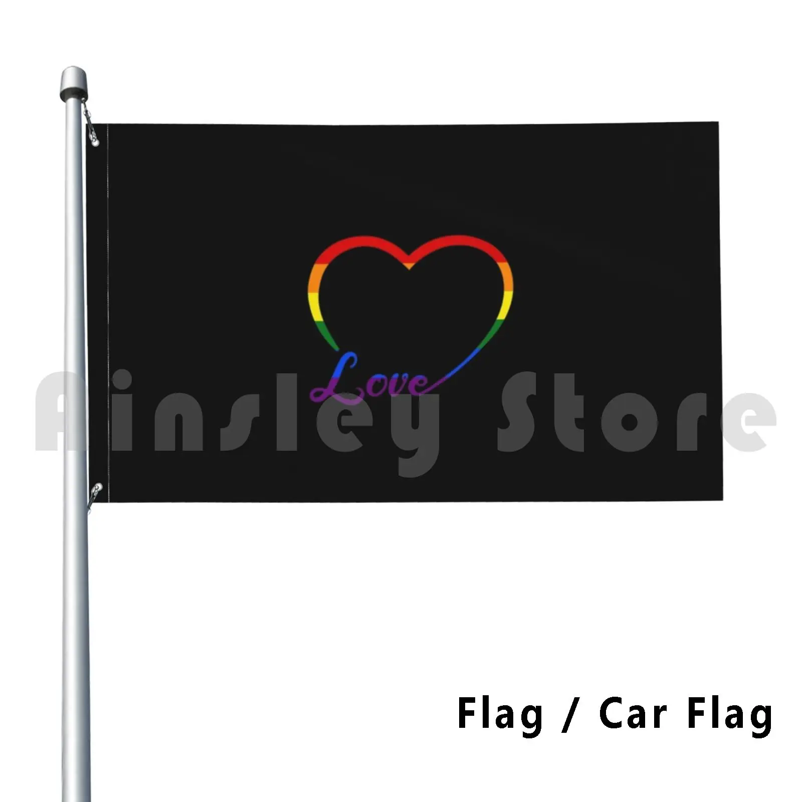 

Love Outdoor Decor Flag Car Flag Love Kiss Pride Bisexual Queer Cute Pride Yaoi Bara Bear Bear