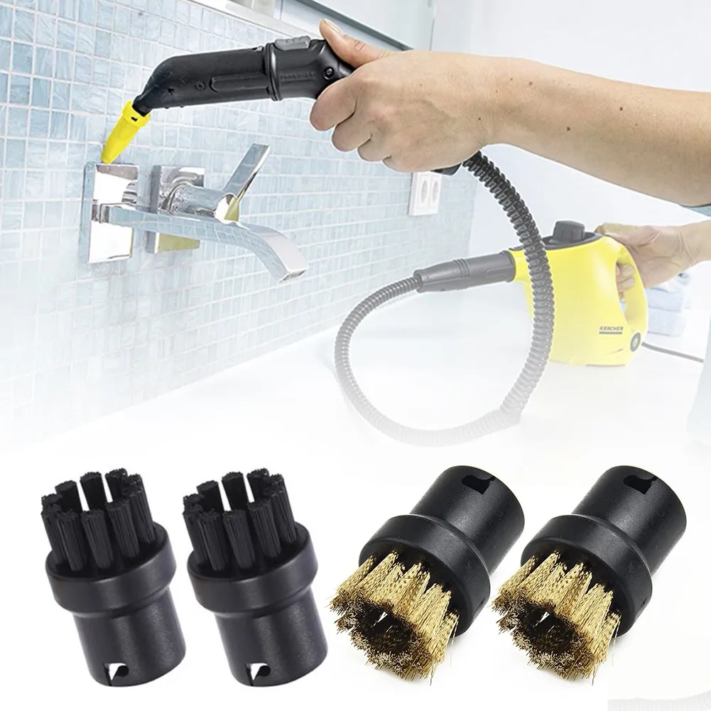 

4 PcsHand Tool Brush Nozzle For KARCHER Steam Cleaner SC1 SC2 SC3 SC4 SC5 Brushes Dust Collector Carpet Sweeper