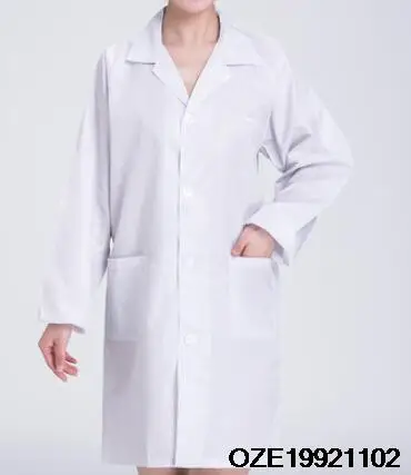 

Anti Static Overalls Unisex ESD Lab Coat Button Up M White