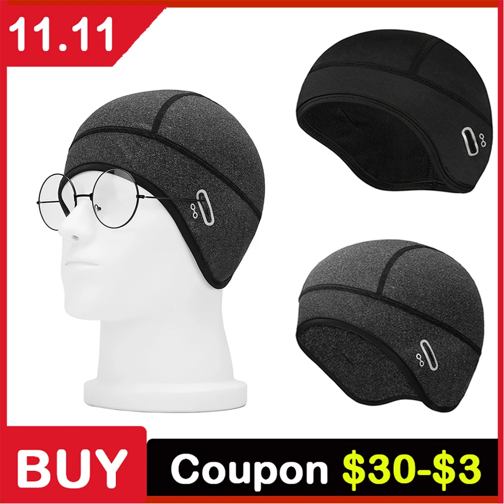 

Winter Cycling Cap Windproof Thermal Ski Cap Running Skiing Motocycle Riding Hat Men Women MTB Bike Cycling Headwear