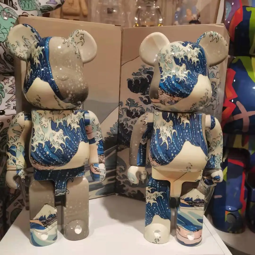 BE @ RBRICK 400% Kanagawa серфинг строительный блок медведь правильной версии смешанного