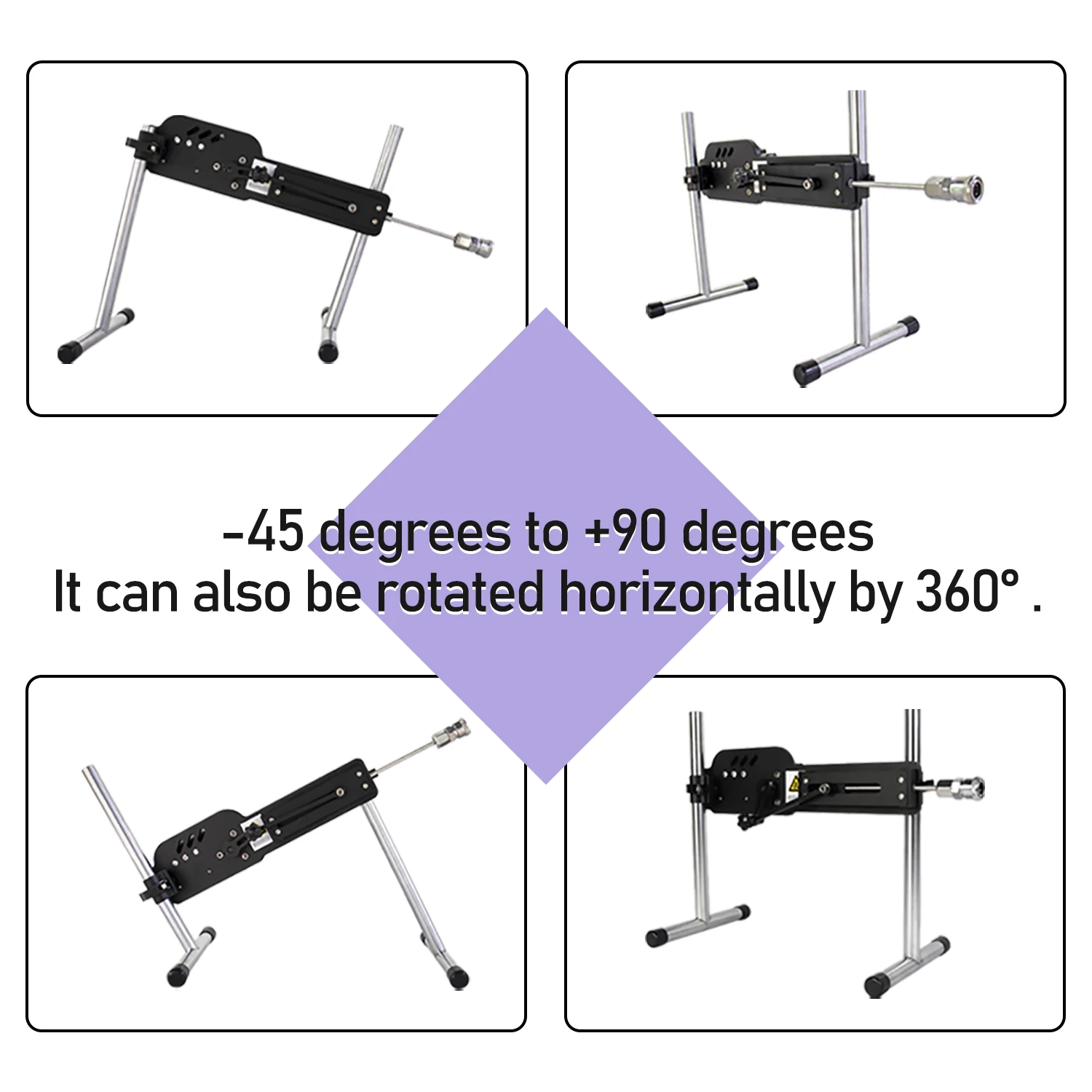 FREDEORCH 70 Вт металлическая Тихая секс-машина с беспроводным управлением твердый