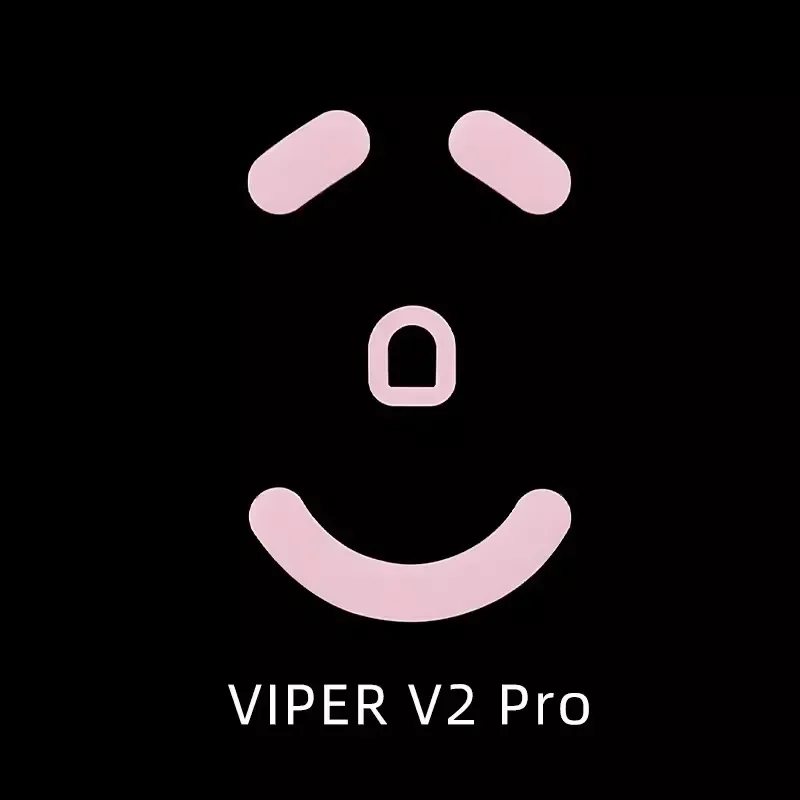 Фото 1 упаковка накладок Esptiger ICE Version для мыши Razer Viper/Viper Ultimate/Viper Mini SE V2 V3 Pro, белые, PTFE, Arc 1 2 Glides №2