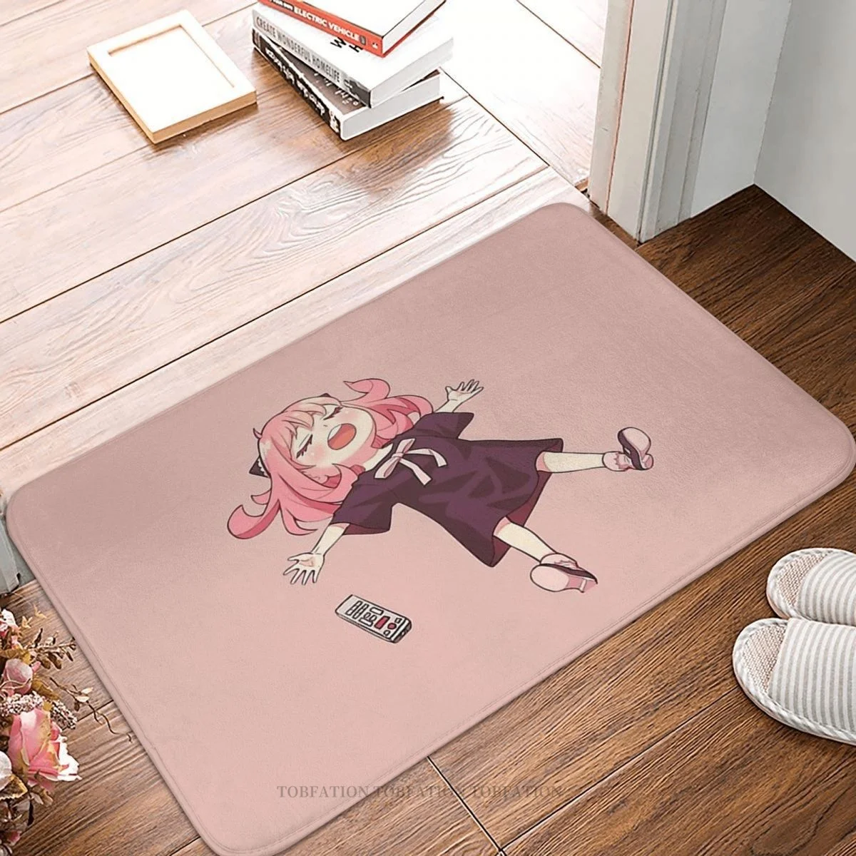 

SPY X FAMILY Bathroom Mat Rest Doormat Flannel Carpet Balcony Rug Home Decor
