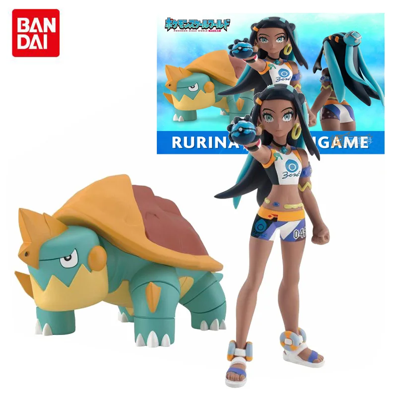 

Покемон Оригинал снеп игрушка рурина и Kajirigame несса Drednaw аниме экшн и фигурки модели игрушки Детский подарок на день рождения