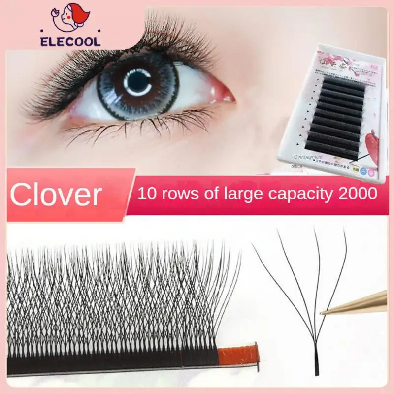 

4d Cluster Lashes Long Thick Lash Dramatic Volume Fake Eyelash Grafting Eyelashes Faux Cils Eyes Makeup 0.05mm Individual Lashes