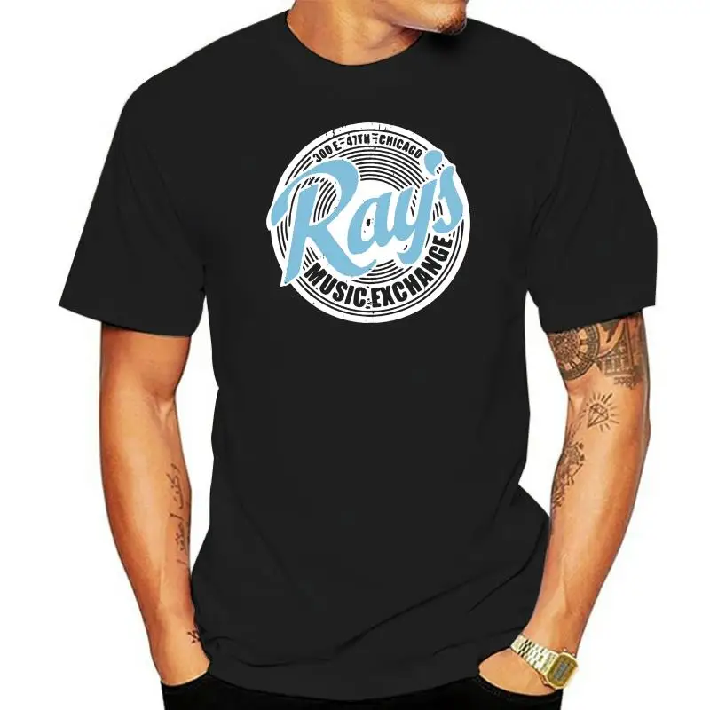 

Summer 2022 New Rays Music Exchange T-Shirt 100% Cotton Blues Brothers Inspired Men t shirt Popular Anime T-shirts