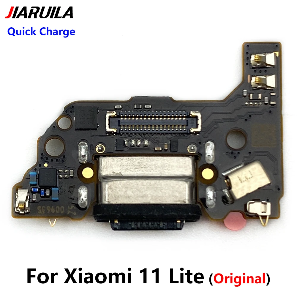 

100% оригинальный новый для Xiaomi Mi 11 Lite USB зарядное устройство док-станция разъем гибкий кабель для Xiaomi Mi 11 Lite