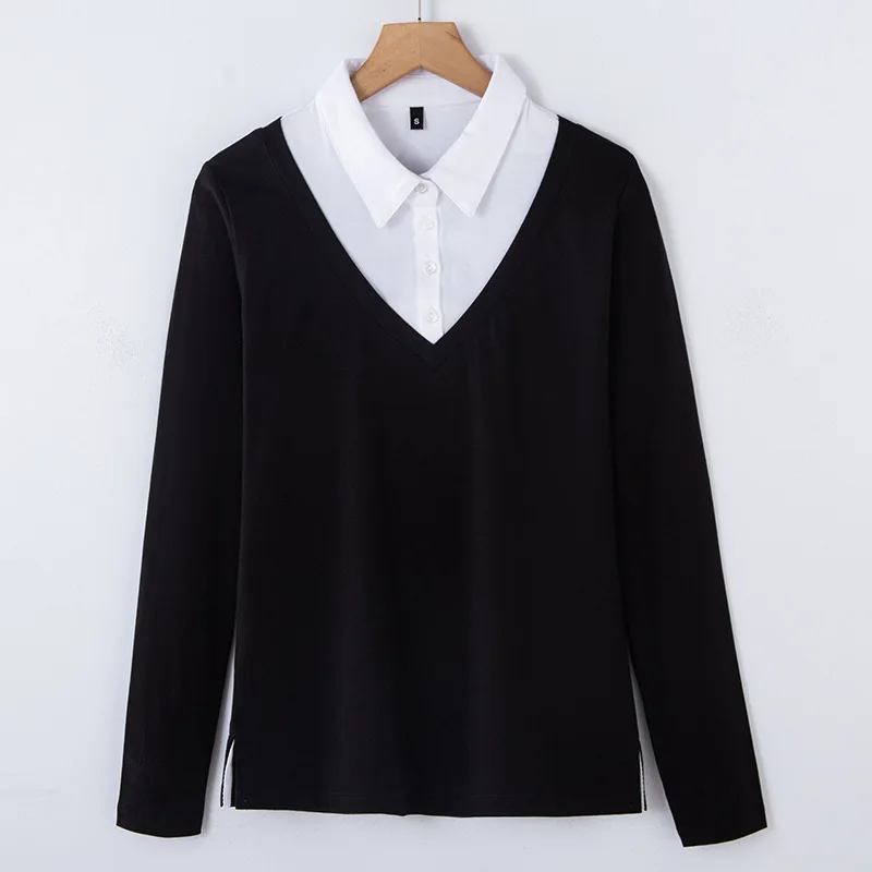 

2021 spring and autumn maternity t-shirt women's new long sleeves one