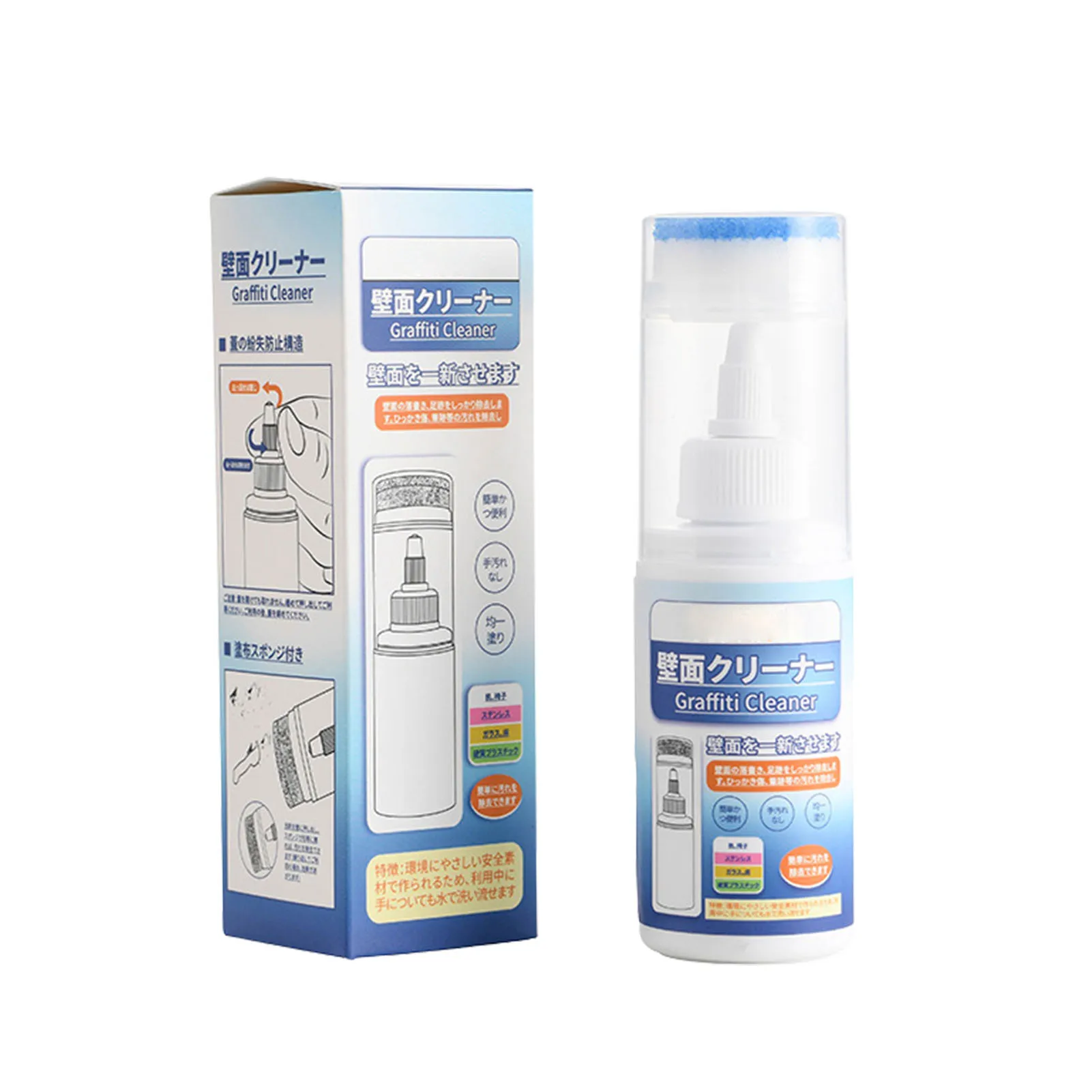 

Wall Cleaner Heavy Duty Household Foaming Degreaser With Brush Head Multipurpose Wall Cleaner Removes Grease Smoke Grime Soot