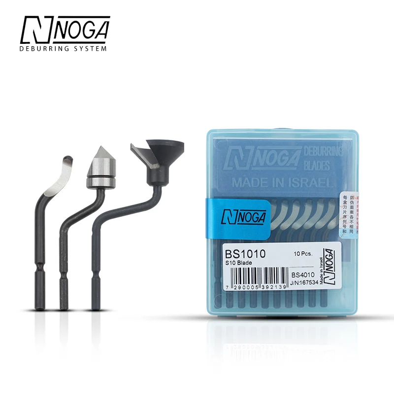 Набор лезвий для снятия заусенцев NOGA ручка инструмент с вращающейся головкой на