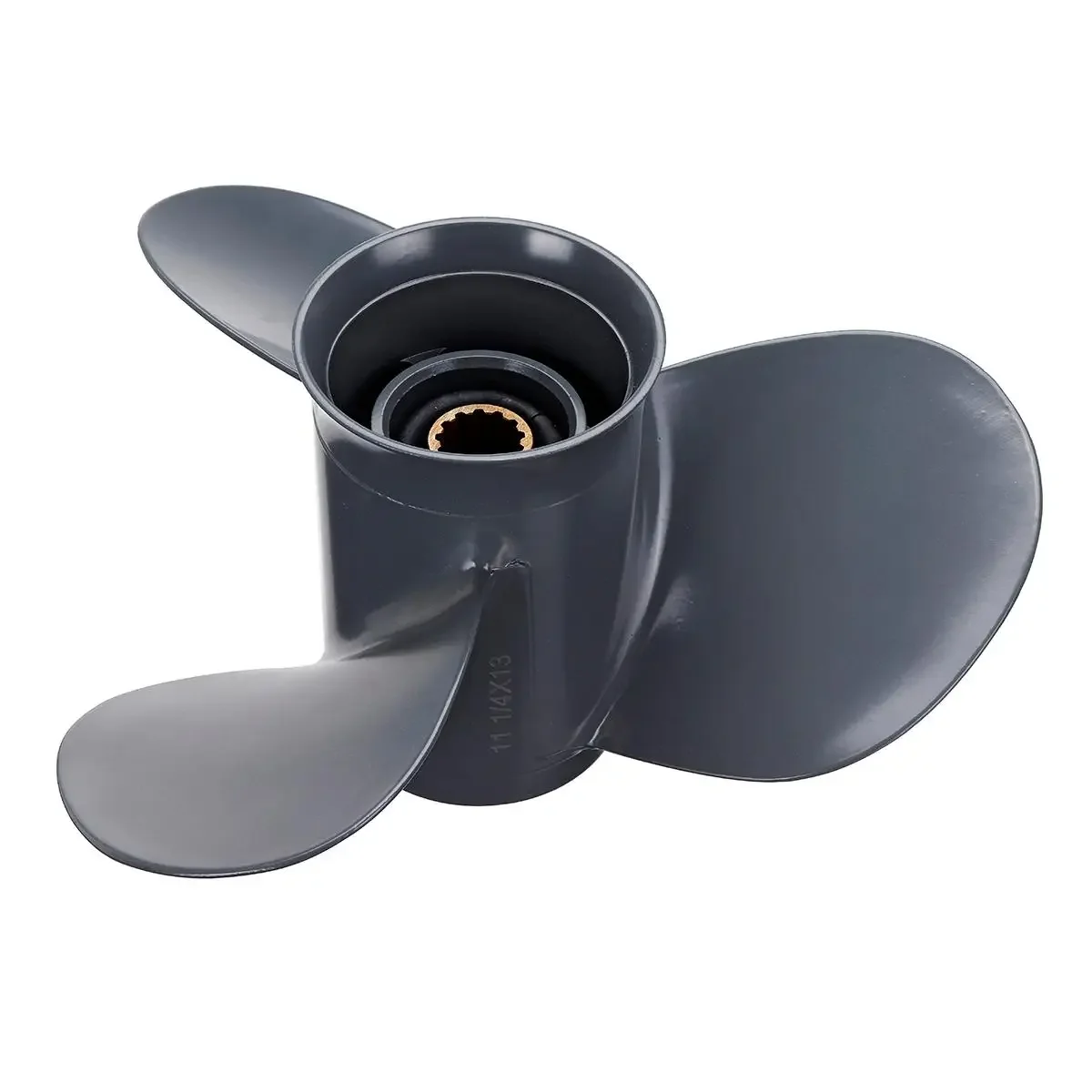 Лодочный подвесной Пропеллер для Honda 35-60HP 11 1/4x13 алюминиевый сплав серый 3 лезвия 13