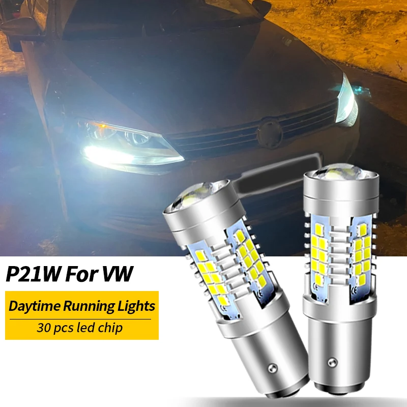 2 шт. CANbus безошибочный HID Белый 1156 30-SMD зеркальный отражатель светодиодный ные