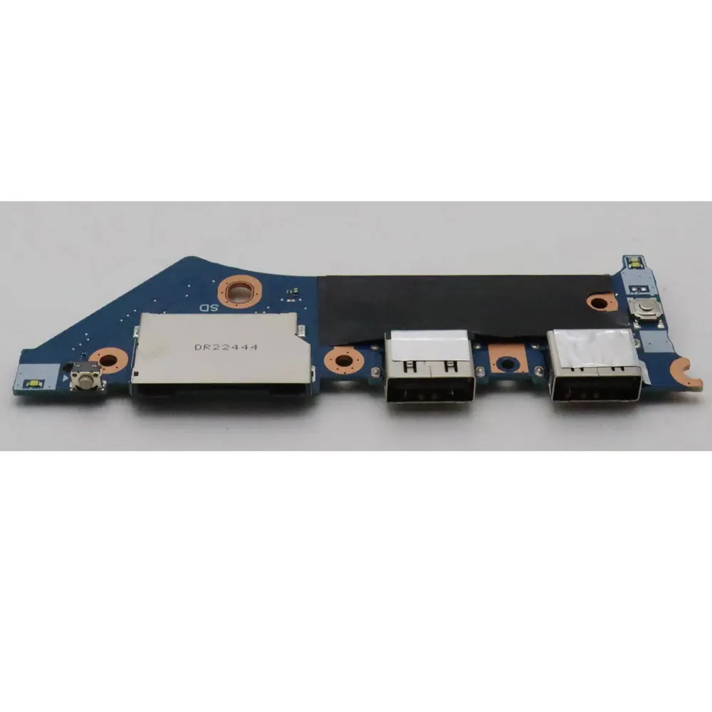 Фото USB-плата NB6167B для ThinkBook 16p NX ARH 21EV, оригинальная новая плата с USB-разъемом, картридером и кнопкой питания для ноутбука, артикул 5C50S25445 №2