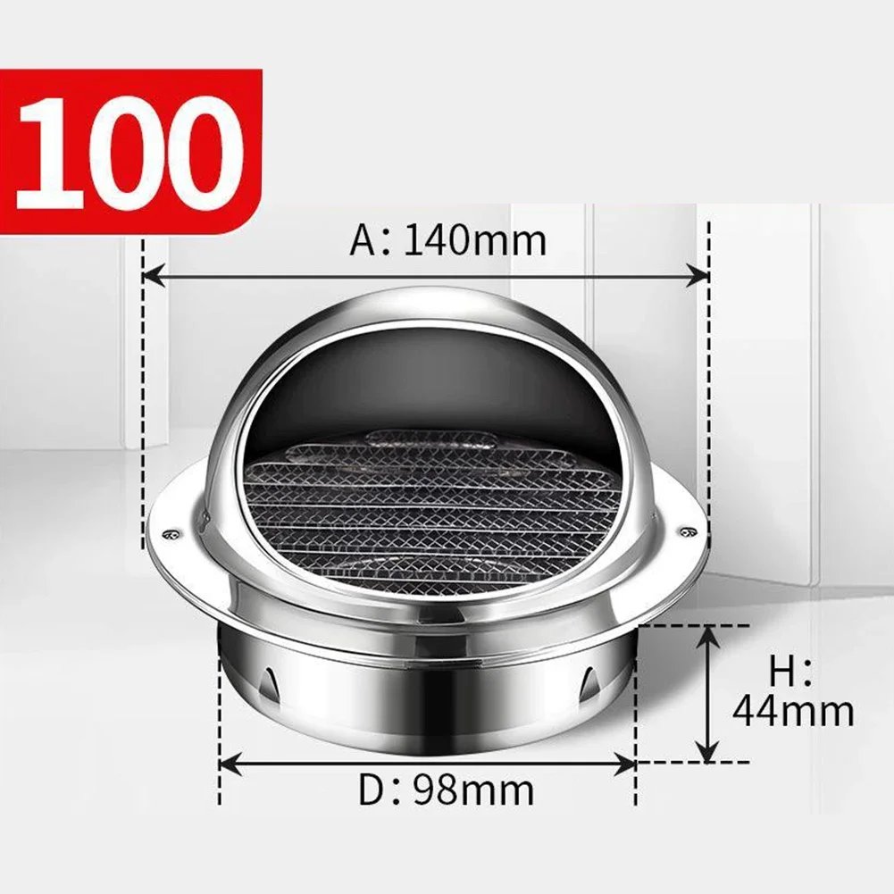 Настенная быстрая вентиляция водонепроницаемая крышка вентиляционных