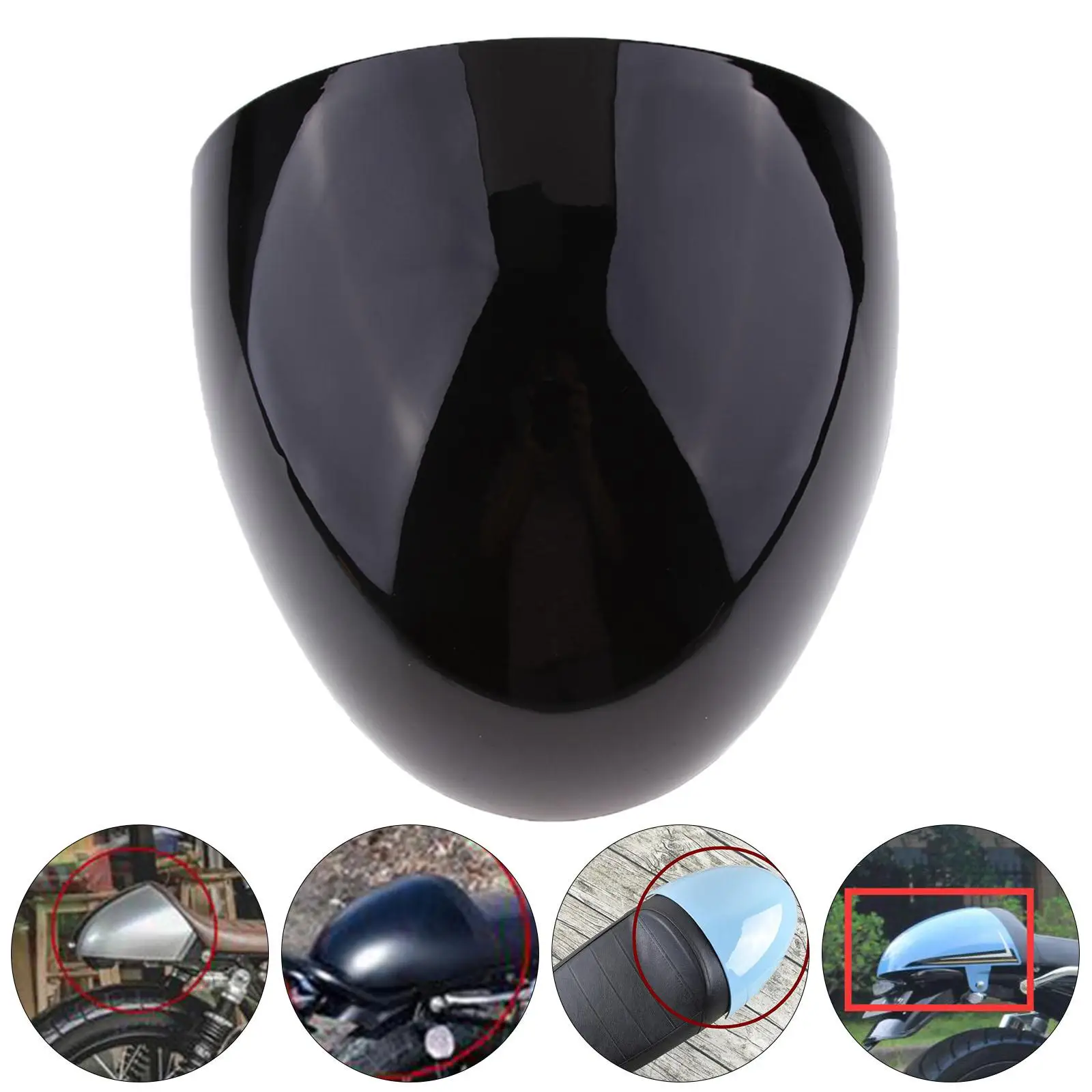 

Motorcycle Passenger Rear Pillion Seat Cowl Tail Cover for GL CBR racer