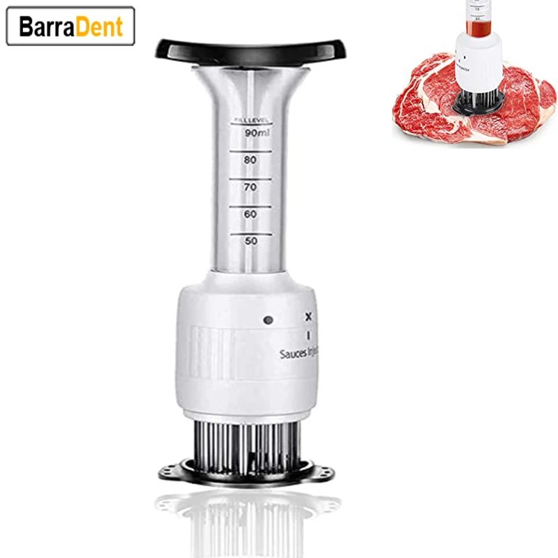 

Meat Tenderizer Tool Meat Syringe Tenderizer Needle for Steak Turkey Chicken Marinade Injector