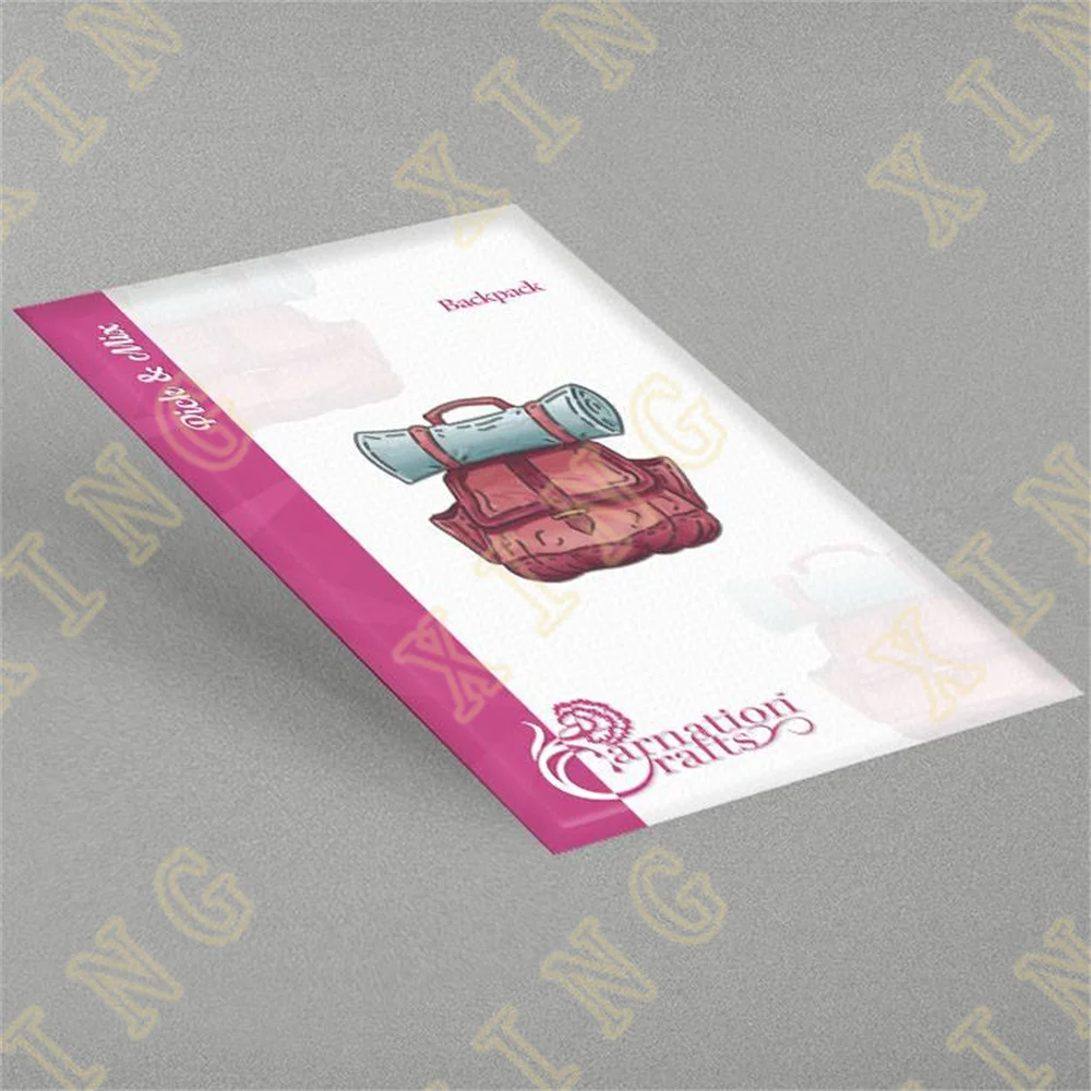 

Backpack Newest Metal Cutting Dies for Diy Scrapbooking Crafts Dies Cut Stencils Maker Photo Album Template Handmade Decoration